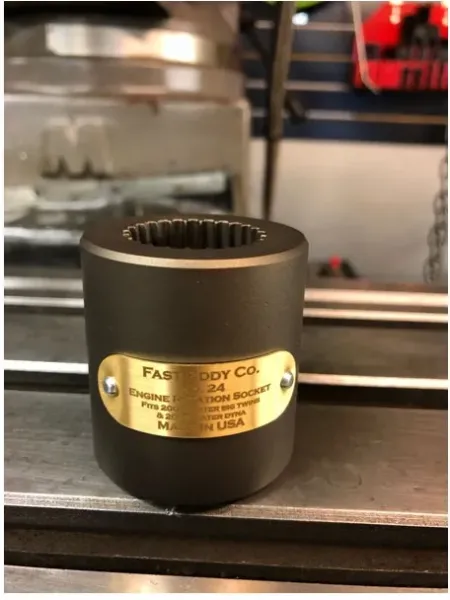 Fast Eddy, Engine Rotation SOCKET. 24-SPLINE (No. 24)