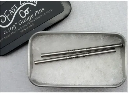 Fast Eddy, Cam & Pinion Gear Gauge Pins .105