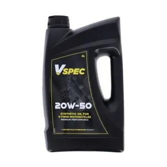 Vspec, 20W50 Full Synthetic Motor OIL. 4 Liter Bottle (ARM984579)