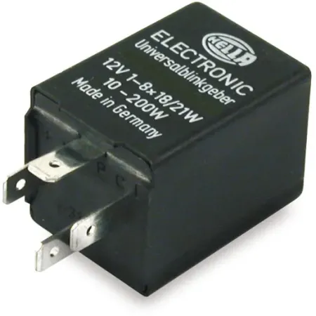 Hella, Electronic Turn Signal FLASHER. 10W To 200W (4AZ003787-081)