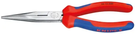 Knipex Snipe Nose Pliers With Side Cutter 200MM (2612200)
