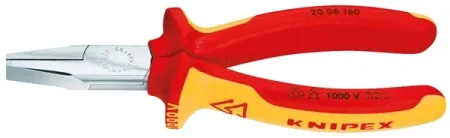 Knipex Flat Nose Pliers 160 MM Vde (2006160)