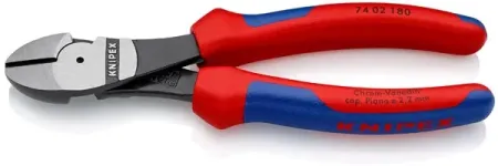 Knipex High Leverage Diagonal Cutting Pliers 180MM (7402180)