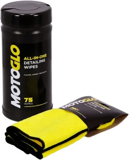 Motoglo, Detailing Wipes Dispenser And Microfiber Cloth (wipesandcloth)