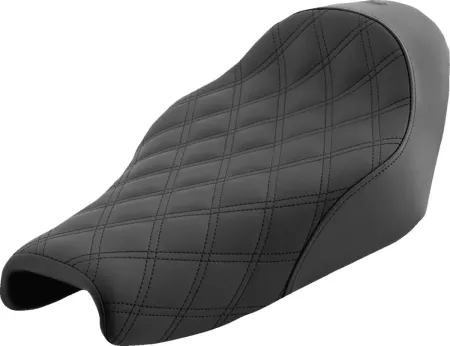 Saddlemen Renegade Lattice Stitch Solo Seat For Harley Davidson 2004-2022 XL Sportster Models (Forty-Eight And 3.3G Tank) (807-11-002LS)