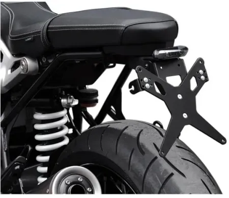 Zieger License Plate Bracket X-line Black (10006485)