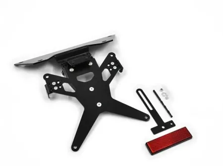 Zieger License Plate Bracket X-line Black (10006591)