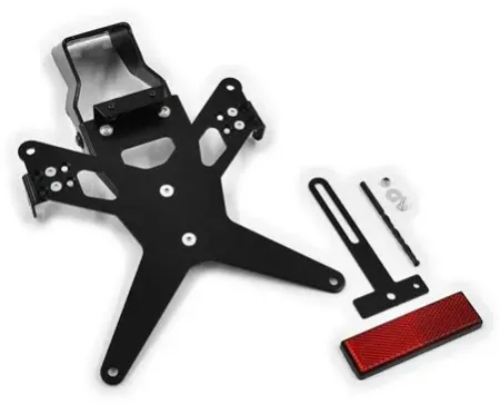 Zieger License Plate Bracket X-line Black (10006637)
