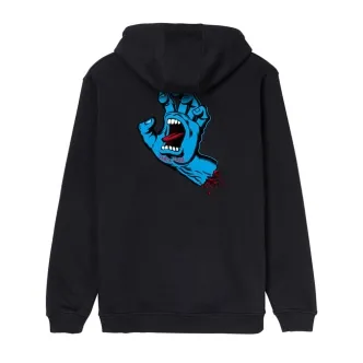 Santa Cruz Screaming Hand Chest Hoodie Black (ARM206007)
