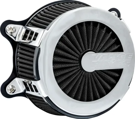 Vance & Hines VO2 Cage Fighter Air Cleaner In Chrome For 2025-2026 Softail & 2023-2026 Touring M8 (Gen 2) Models (71105)