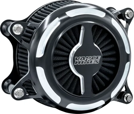 Vance & Hines VO2 Blade Air Cleaner In Black Contrast For 2025-2026 Softail & 2023-2026 Touring M8 (Gen 2) Models (41111)