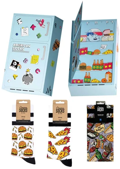 American Socks Frosty Fridge Signature Socks (ASB025-S/M)