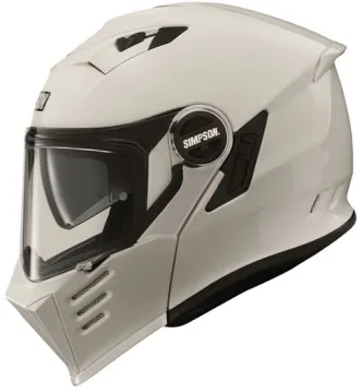 Simpson Darksome Helmet - White - Size Small (18610-S-126)
