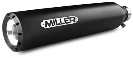 *2 Weeks Extra Transit TIME* Miller, Destiny Slip-on MUFFLERS. Euro 5. Black (HD-LRST-X48.07)