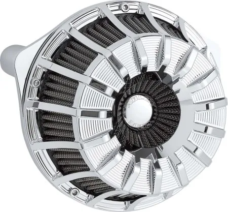 Arlen Ness 15-Spoke Inverted Series Air Cleaner Kit In Chrome Finish For Harley Davidson 2025-2026 Softail & 2023-2026 Touring M8 (Gen 2) Models (600-224)