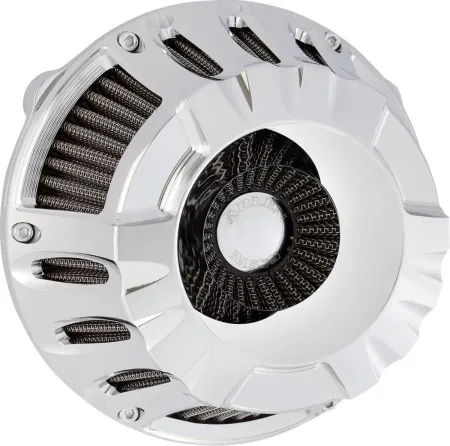 Arlen Ness Deep Cut Inverted Series Air Cleaner Kit In Chrome For Harley Davidson 2025-2026 Softail & 2023-2026 Touring M8 (Gen 2) Models (600-228)