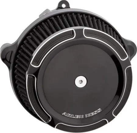 Arlen Ness Big Sucker Air Cleaner Kit In Black With Beveled Cover For 2025-2026 Softail & 2023-2026 Touring M8 (Gen 2) Models (600-305)