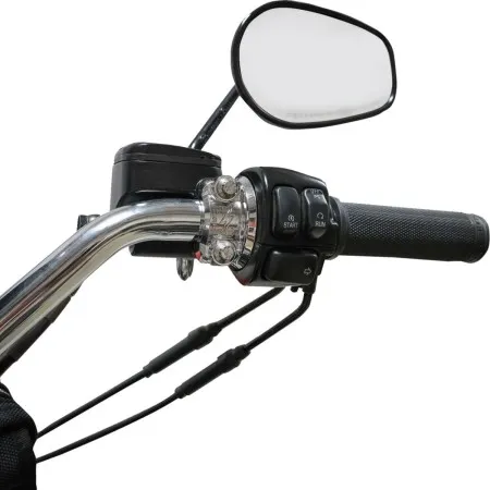 Thrashin Supply Co. Speedway Clutch/Brake Perch Clamp In Chrome For Harley Davidson Dyna, Softail, Sportster & Touring Models (TSC-2803-3)