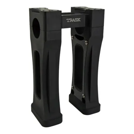 Trask Performance 7 Inch Assault Risers In Black For Harley Davidson M8 Softail Fat Bob Models (TM-8603-7BK)