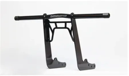 Dominator Motorcycles Dominator, Clubstyle Crash Bar FRONT. M8 SOFTAIL. Black (DMC0055)