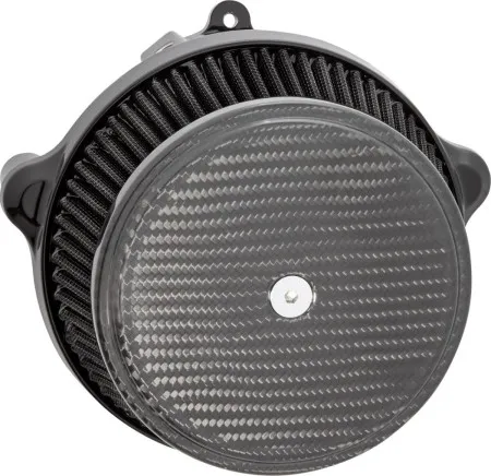 Arlen Ness Big Sucker Air Cleaner Kit In Black With Carbon Cover For 2024 Road Glide, Street Glide & 2023 CVO Touring Models (600-311)