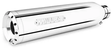 *2 Weeks Extra Transit TIME* Miller, Destiny Slip-on MUFFLERS. Euro 5. Polished (HD-BO-X39-X48.00)