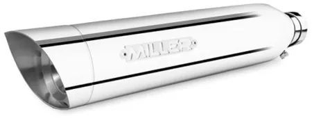 *2 Weeks Extra Transit TIME* Miller, Destiny Slip-on MUFFLERS. Euro 5. Polished (HD-LRST-X48.02)