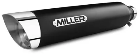 *2 Weeks Extra Transit TIME* Miller, Destiny Slip-on MUFFLERS. Euro 5. Matte Black (HD-LRST-X48.08)