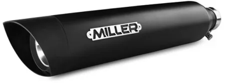 *2 Weeks Extra Transit TIME* Miller, Destiny Slip-on MUFFLERS. Euro 5. Matte Black (HD-LRST-X48.09)