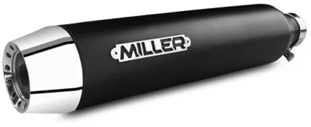 *2 Weeks Extra Transit TIME* Miller, Destiny Slip-on MUFFLERS. Euro 5. Matte Black (HD-LRST-X48.10)