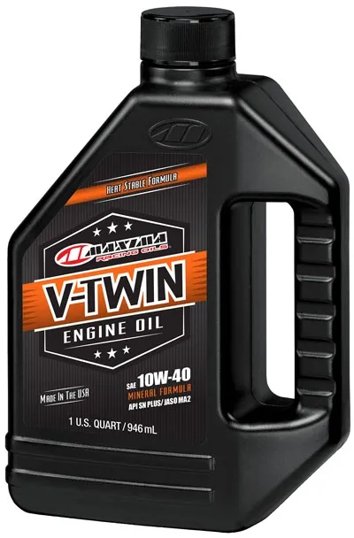 Maxima Racing Oils, V-twin Mineral 10W40 (30-05901)