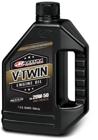 Maxima Racing Oils, V-twin Semi-synthetic 20W50 (ARM289007)