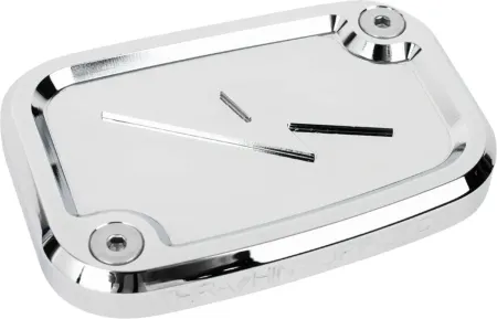 Thrashin Supply Co. Front Brake Master Cylinder Cover In Chrome For Harley Davidson 2018-2025 M8 Softail Models (TSC-3176-3)