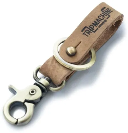 Tripmachine Key Fob Raw Antique Gold (KFRG)