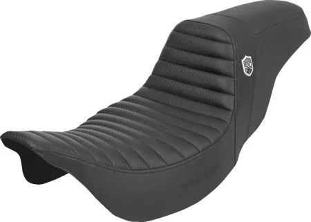 Saddlemen Pro Series SDC Performance Tuck & Roll Gripper Seat For Harley Davidson 2008-2024 FLHR, FLHT, FLHX & FLTR Touring Models (Does Not Fit 2023-2024 CVO Models) (SC80807T)