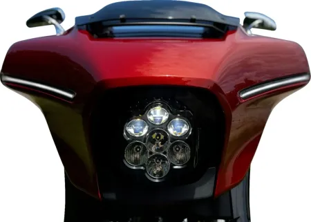Custom Dynamics Shark Demon LED Headlight for 2023-2026 Street Glide Models (SD2-23BAT-W-ECE)