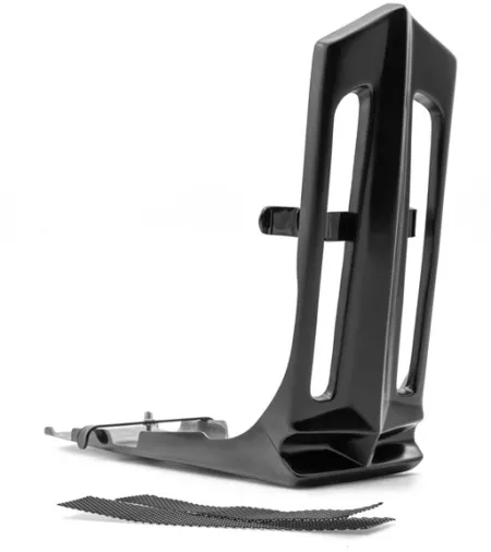 Killer Custom Under Frame Chin Spoiler In Black For Harley Davidson 2007-2023 Sportster Models (Unpainted, Black Gelcoat Finish) (SPC3)