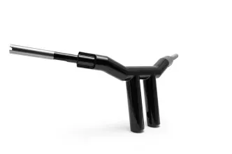 Killer Custom 2 Inch Diameter 6 Inch Rise Champion T-Bar For 1973-2025 Harley Davidson Softail, Dyna & XL Sportster (BBD6)