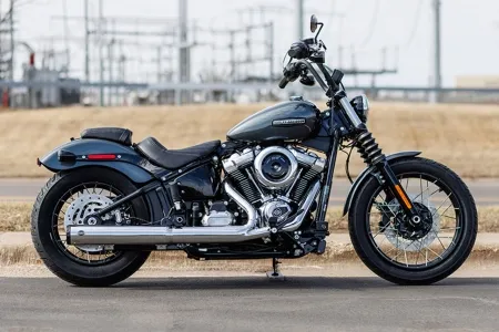 S&S Cycles Grand National 4.0 Slip On Muffler In Chrome For 2025 Harley Davidson Street Bob, Low Rider S/ST & Heritage Classic (550-1160)