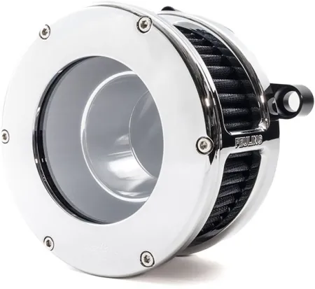 Feuling BA Air Cleaner Kit With Clear Cover In Chrome Finish With Black Filter For Harley Davidson 2025-2026 Softail & 2023-2026 Touring M8 (Gen 2) Models (5578)