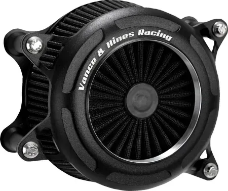 Vance & Hines VO2 Onyx Air Cleaner In Black For 2025-2026 Softail & 2023-2025 FLHX Street Glide, FLTR Road Glide (41120)