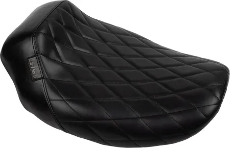 Le Pera Bare Bones Diamond Stitched Solo Seat For Harley Davidson 2023-2025 Touring FLHX Street Glide & FLTR Road Glide Models (LV-005DM)