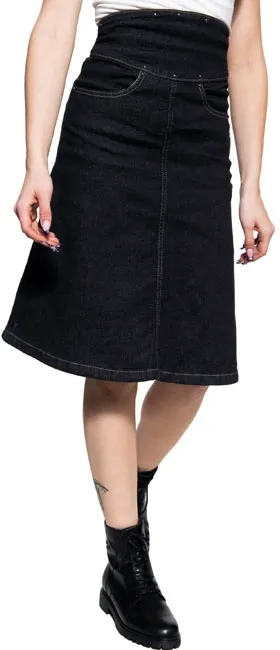 Queen Kerosin Biker Pencil Skirt (QKU57002-200-XS)