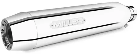 *2 Weeks Extra Transit TIME* Miller, Yukon Slip-on MUFFLER. Euro 5+. Polished (IN-SCTSX-X53.04)