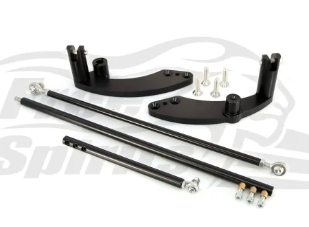 Free Spirits Extended Forward Controls Adaptors Kit +100mm For Harley Davidson Dyna Models (206209)