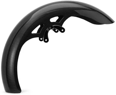Arlen Ness 19 Inch Carbon Fiber Wrapper Front Fender For Harley Davidson 1999-2013 Touring Models (210-028)