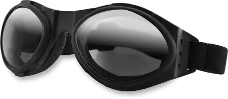 Bobster Bugeye Extreme Sport Goggles Black Lenses Mirrored Smoke (BA001R)