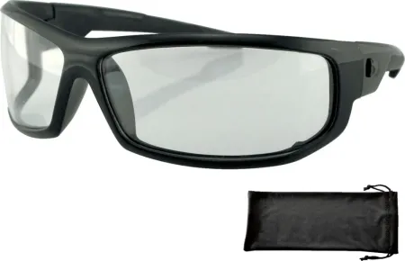 Bobster Axl Street Sunglasses Black Lenses Clear (EAXL001C)