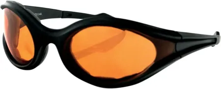 Bobster Foamerz Adventure Sunglasses Black Lenses Amber (ES114A)