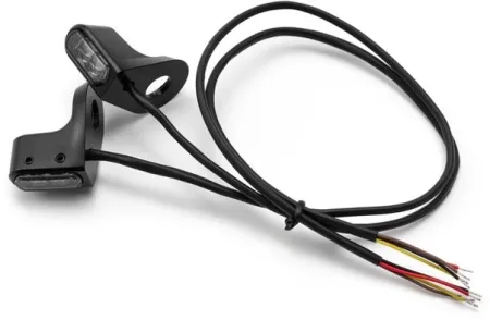 Killer Custom Mohawk LED Rear Taillight / Turn Signal Combo In Black Finish For Indian 2015-2025 Scout Models (IND-SC-TLTS)